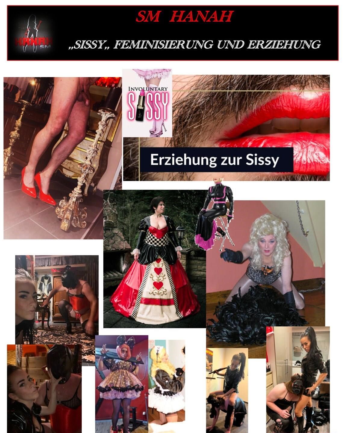 Sissy Training und Sissy Erziehung in einer Femdom Session mit Domina SM Hanah